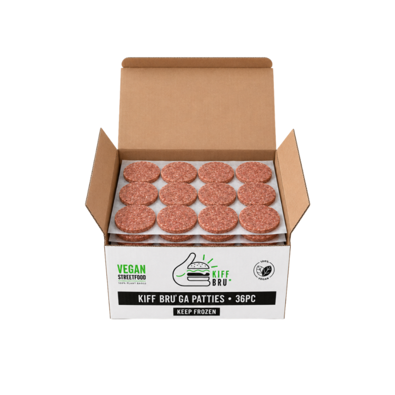 Kiff™ Plant-Based Burger Patties — Food Service