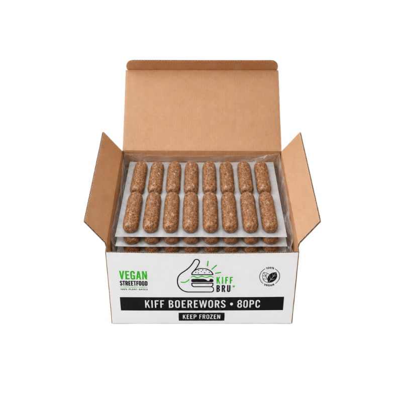 Kiff™ Plant-Based Boerewors — Food Service