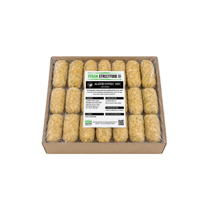 Vegan Streetfood™ Jalapeño Chilli Poppers — Food Service