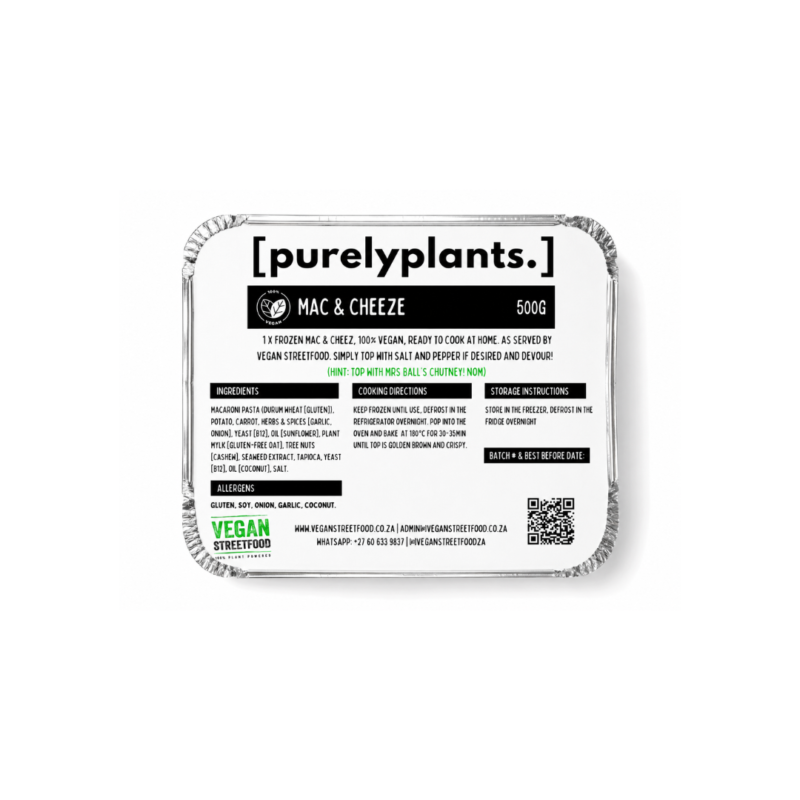 Purely Plants Frozen Meals - Mac & Cheese