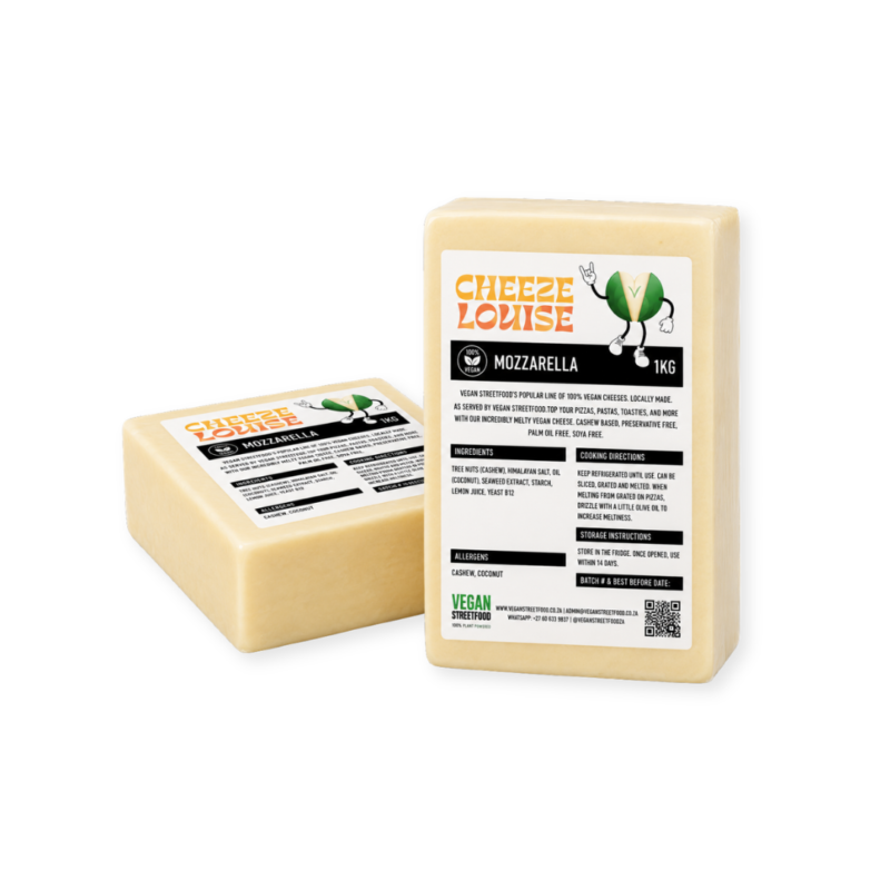 100% Vegan Catering Cheese (1kg) - Mozzarella