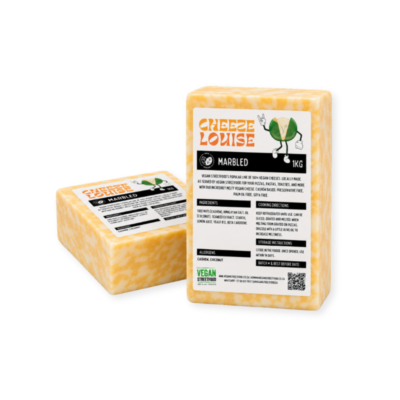 100% Vegan Catering Cheese (1kg) - Marble