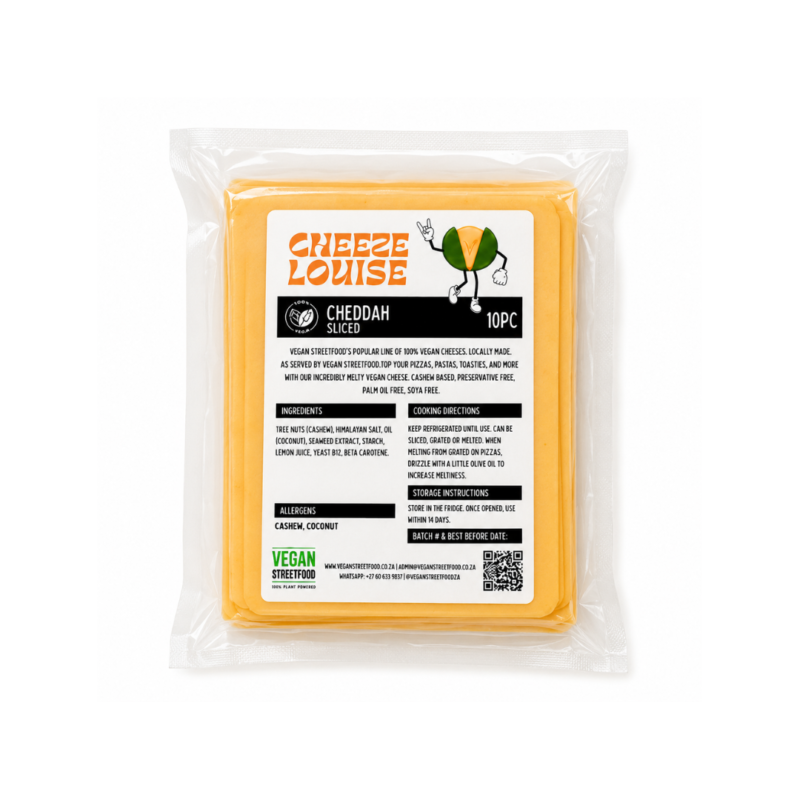Cheeze Louise™ Sliced Plant-Based Cheddar