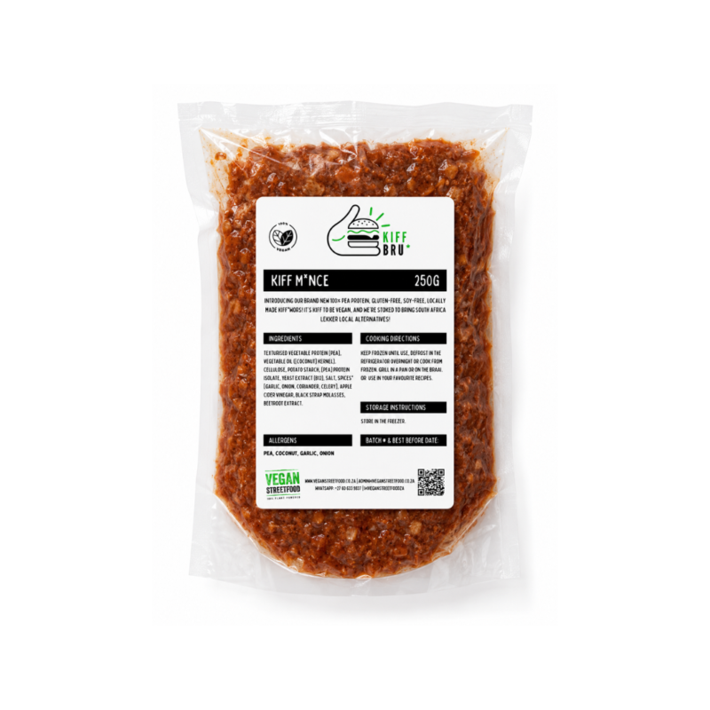 Kiff Mince - 100% Pea Protein Kiff*Mince (soy-free & gluten-free)