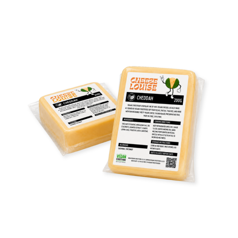 100% Vegan Cheddar