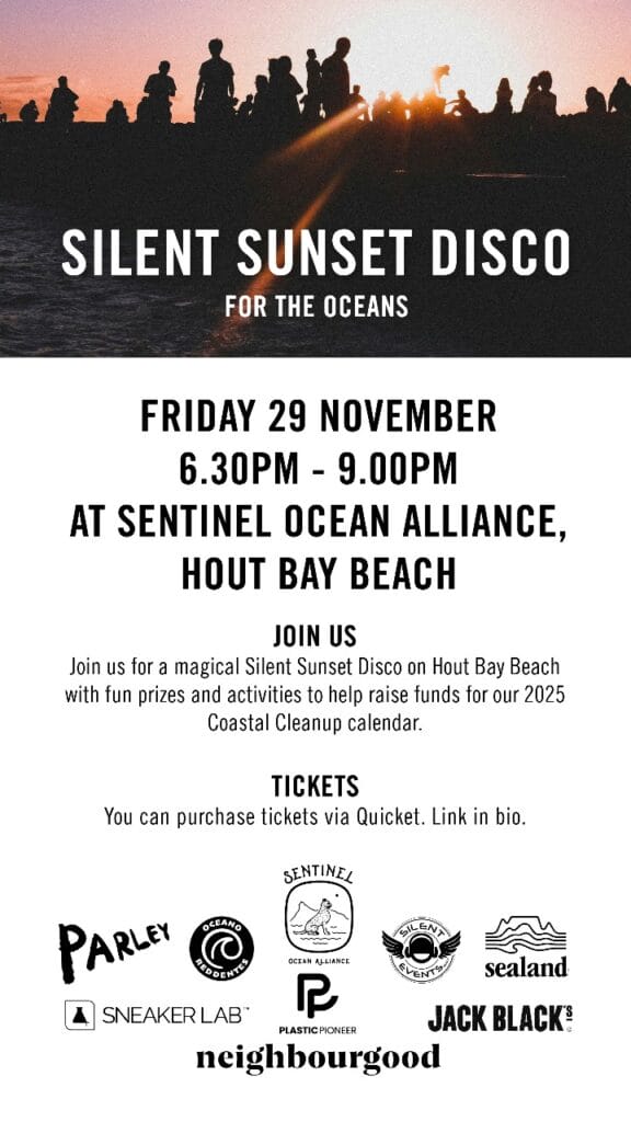 Silent Sunset Disco x Sentinel Ocean Alliance